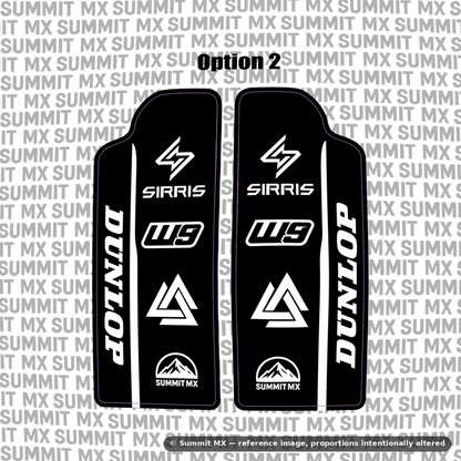 Sirris Fork Guard Decal
