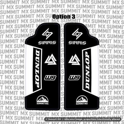Sirris Fork Guard Decal