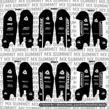 Ultrabee Fork Guard Decal