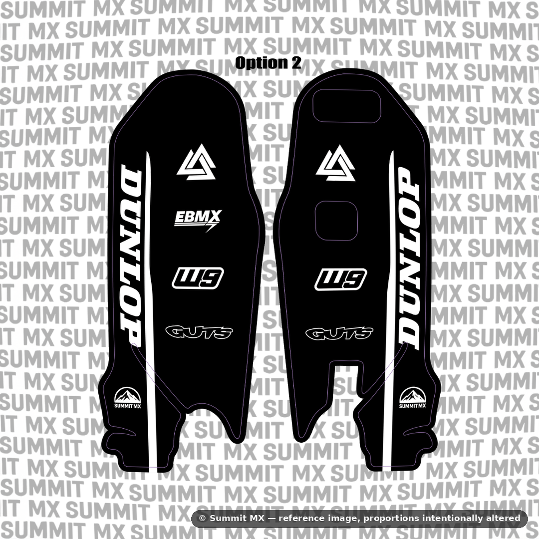 Ultrabee Fork Guard Decal