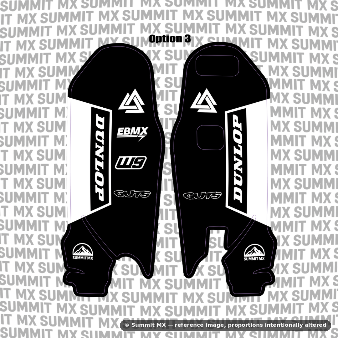 Ultrabee Fork Guard Decal
